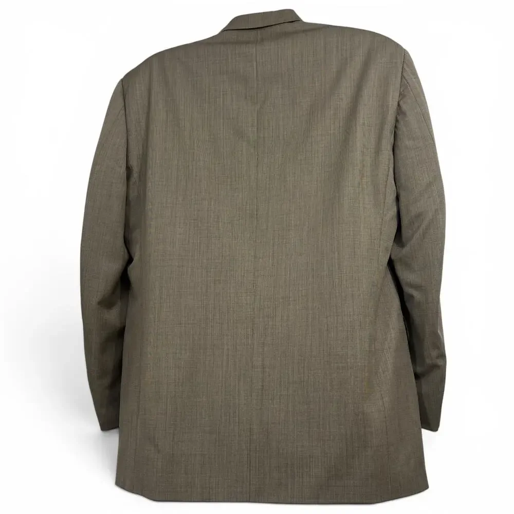 ANDREW FEZZA Summer Weight 100% Worsted Wool Sport Coat 40R Professional Office